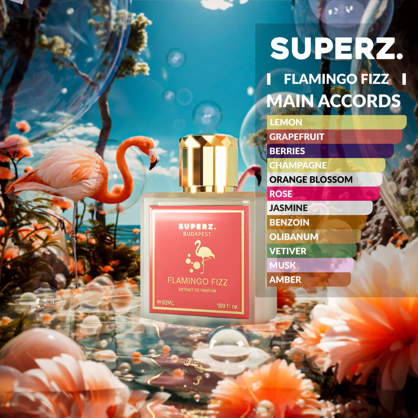 Flamingo Fizz: A Sparkling Toast to Sunshine and Joy