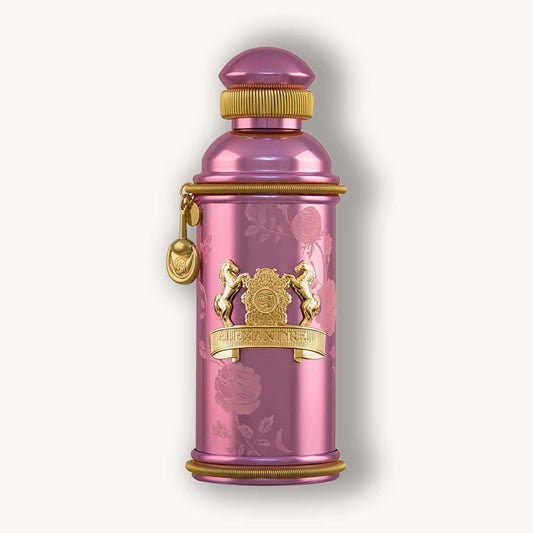 A perfume bottle of Alexandre.J Rose Oud.