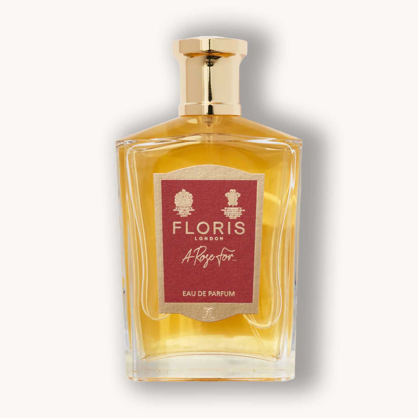 A perfume bottle of Floris London A Rose For...