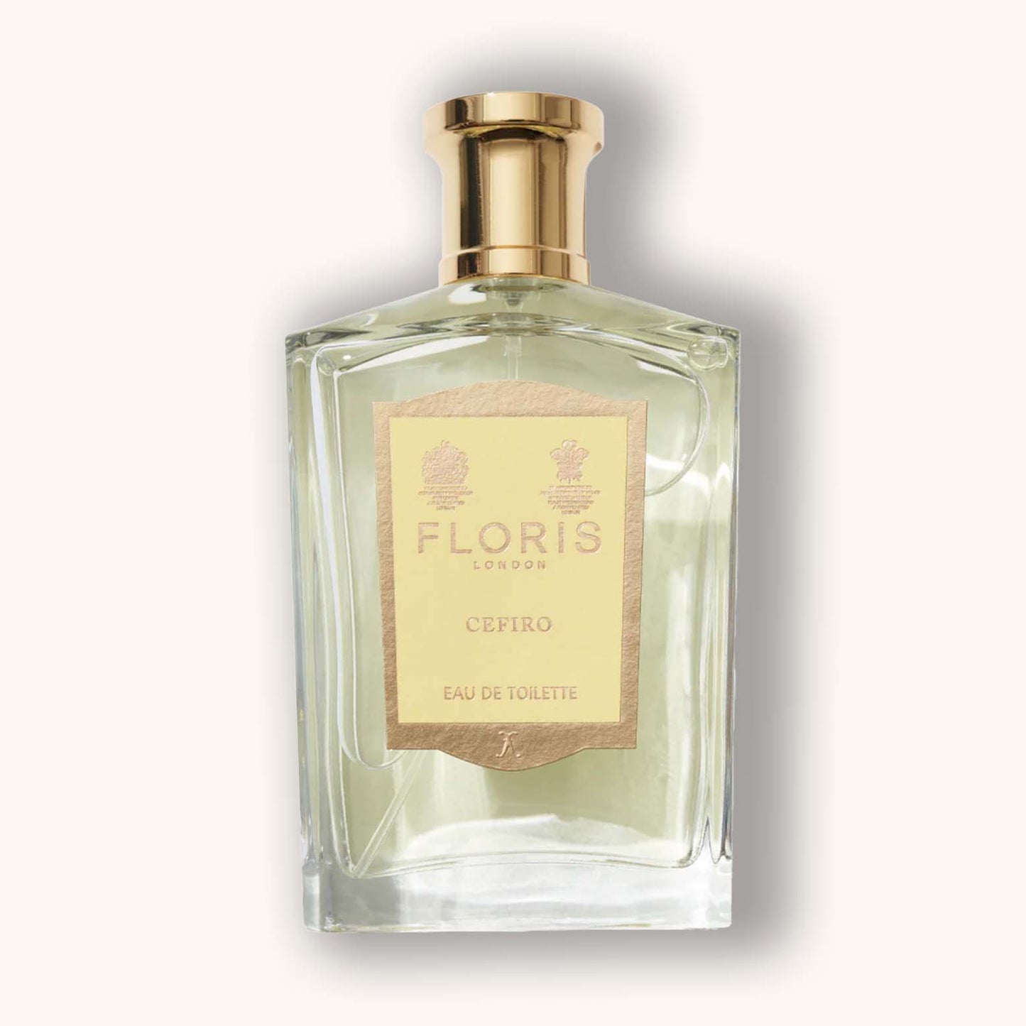 A perfume bottle of Floris London Cefiro.