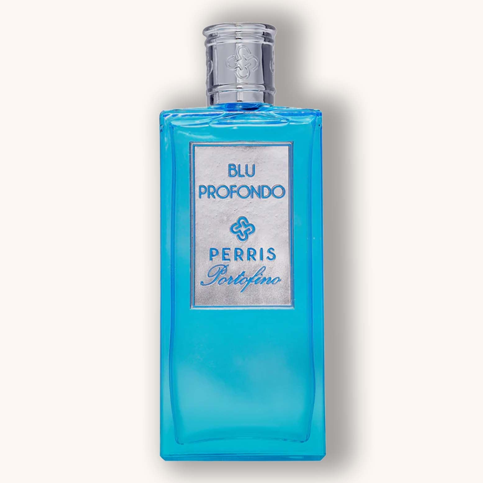 A perfume bottle of Perris Portofino Blu Profondo.