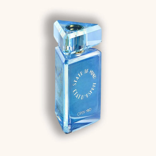 Photo of a bottle of perfume of State of Mind Open Mind